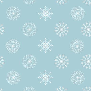 Beyaz kar tanesi pürüzsüz desen. Noel tasarımı. Kış kusursuz desen.