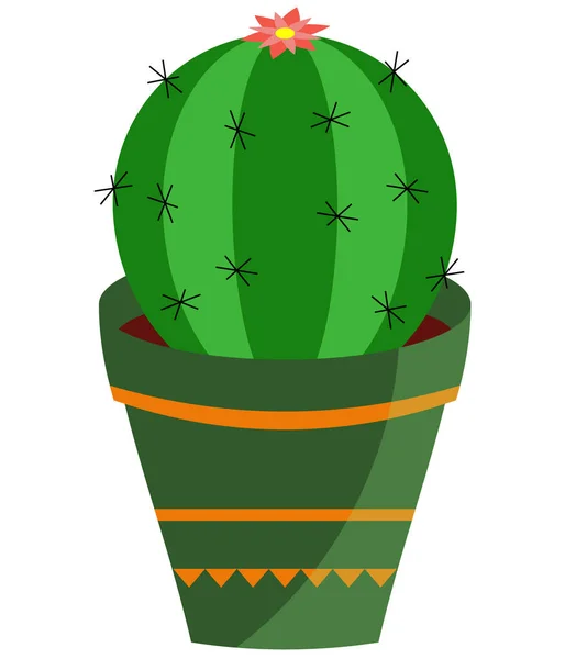 Illustration Vectorielle Isolée Cactus Icône Vectorielle Automne Arbres Nature Feuilles — Image vectorielle