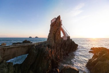 Meşhur Mazatlan deniz gezisi, El Malecon, okyanus gözcüleri, turist plajları ve manzaralı manzaralı. Old Mazatlan 'ı Hotel Zona Hotelera' ya bağlıyor.