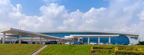 Odnowiony Veracruz General heriberto Jara International Airport w szczycie sezonu turystycznego — Zdjęcie stockowe