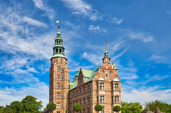 Copenhagen famous Rosenborg castle