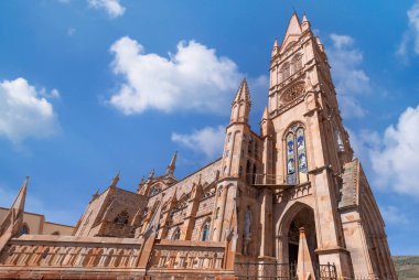 Mexico, Zacatecas catholic churches, Parish of our Father Jesus in historic colonial center clipart