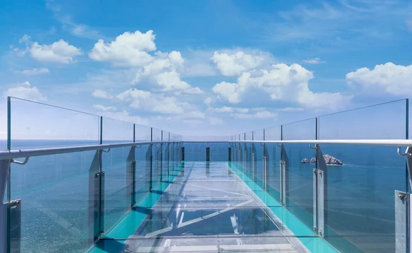 Mexico, uitzicht vanaf Mazatlan panoramische skyline uitkijk Mirador Del Faro en Mirador de Crystal — Stockfoto