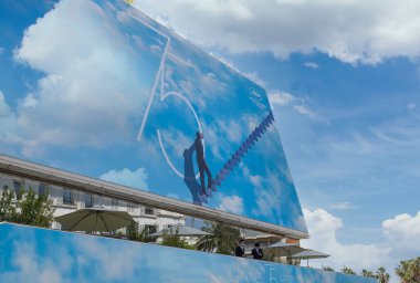 Cannes, Fransa, 26 Mayıs 2022: Uluslararası Cannes Film Festivali 'nin yapıldığı Cannes' daki Festivaller ve Konferanslar Sarayı