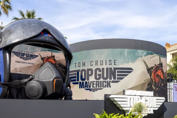 Cannes Francja Maja 2022 Nowy Film Toma Cruise Top Gun — Zdjęcie stockowe