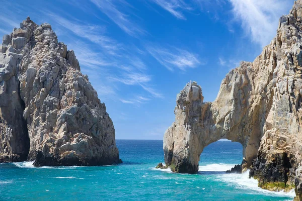 Mexikó Scenic Turista Célpont Arch Cabo San Lucas Arco Playa — Stock Fotó