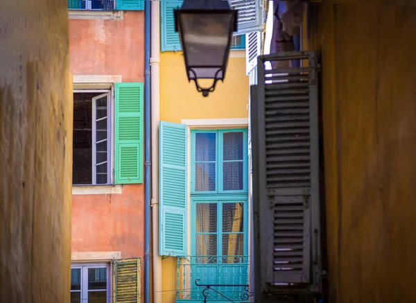 France Scenic Streets Old Historic Nice City Center — Stock Photo, Image