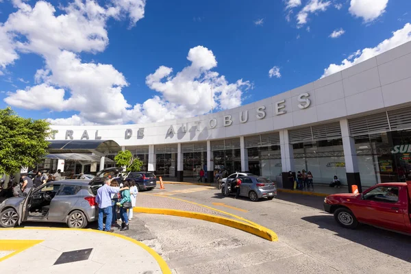 Leon Guanajuato Mexico April 2022 Central Bus Station Leon Servicing — ストック写真