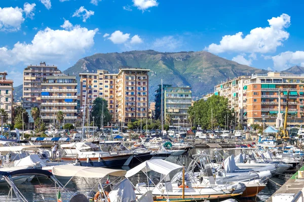 Salerno Campanië Italië Juni 2022 Marina Jachtclub Gebied Salerno Italië — Stockfoto