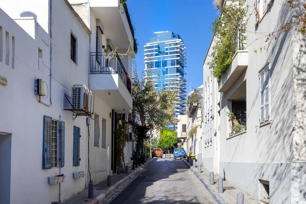 Israel Tel Aviv Historic Neighborhood Neve Tzedek Art Galleries Boutiques — Stock Photo, Image