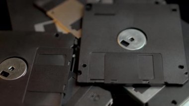 Disket Sürücüleri, Vintage Taşınabilir Veri Depolama, Tam Çerçeveyi Kapat