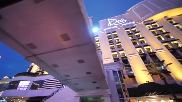 Las Vegas Night Drais Beach Club Nightclub Cromwell Hotel Casino — Stock Video