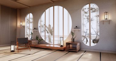 Dolap Model, Minimal Salon, Tatami paspas zemin ve 3D tasarım