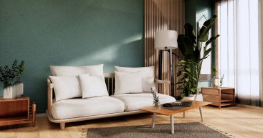 Naneli Salon İç Tasarımı. 3B görüntüleme