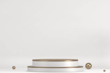 3D tasarımı uygun ürünler için sahne podyumu