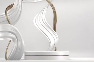 3D tasarımı uygun ürünler için sahne podyumu