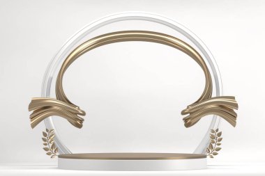 3D tasarımı uygun ürünler için sahne podyumu