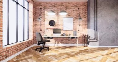 Lüks oda veya otel Japon tarzı dekorasyon Japonya tarzı Büyük yaşam alanı.3d render