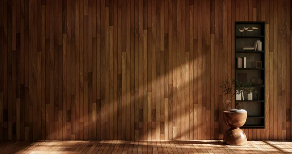 Boş Odanın Içini Temizliyorum Japon Wabi Sabi Tasarımı — Stok fotoğraf