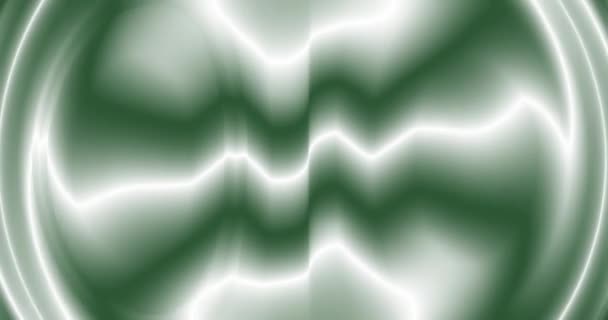 Monochrome Luminous Wave Motion Resembles Movement Luminous Liquid Magnifying Glass — Stock Video