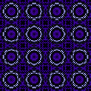 Sonu gelmeyen soyut arka plan, mor gölgelerle süslenmiş çiçek desenleri..