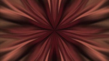 Pembe ve kırmızı ışık demetleri çerçevenin merkezinden gelir ve dalgalar halinde hareket eder. Aralarından periyodik olarak ışık huzmeleri geçiyor. Animasyon arka plan videosu. Çiçek motifleri. Sonsuz döngü.