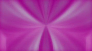 Shimmering pink and blue beams of light emerge from the center of the frame and move from bottom to top, replacing each other in a mirror image. Animated background video. Endless cycle. The loop.