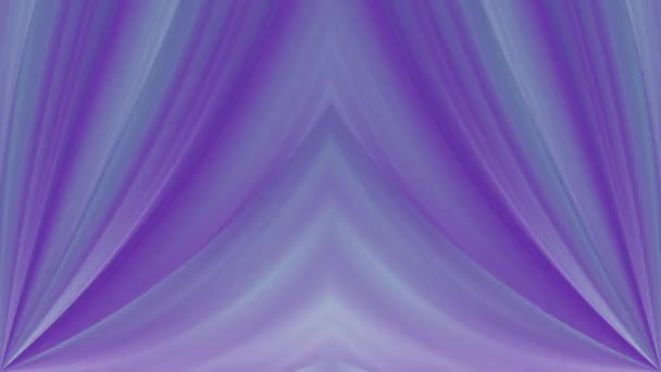 Сияющие Синие Фиолетовые Лучи Света Складываются Геометрические Формы Которые Заменяют — стоковое видео