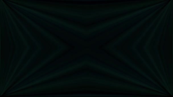 Flashes Light Blue Green Tones Form Geometric Shapes Dark Background — Stockvideo