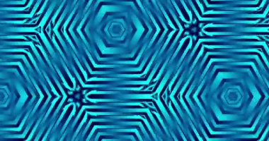 Çok renkli ışık demetleri hareket eder ve yanıp söner. Canlandırılmış soyut arkaplan videosu. Kulüp videosu. Sonsuz döngü. Döngü.