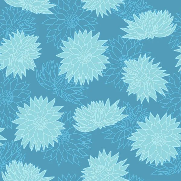 Seamless floral pattern — Stock Vector