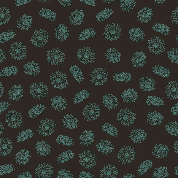 Modèle floral sans couture — Image vectorielle