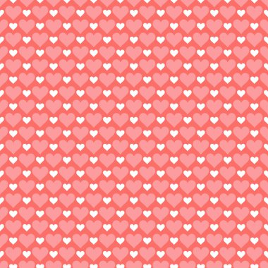 kalpleri ile romantik seamless modeli