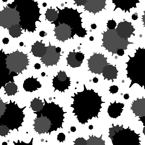 Ink blots blots — Stock Vector