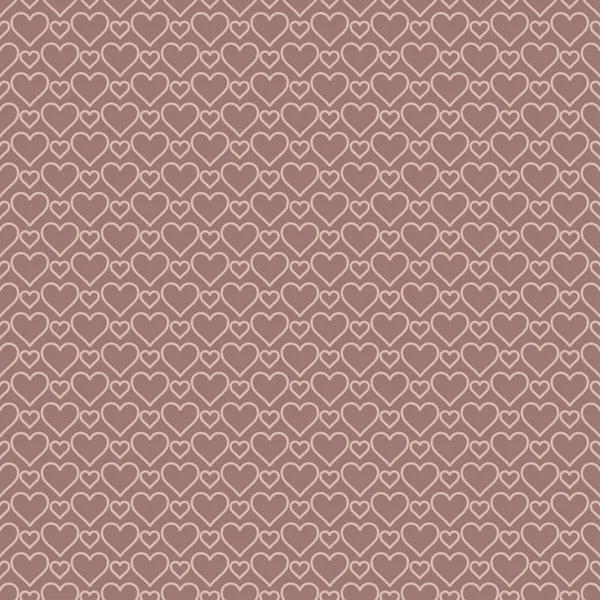 Pattern with hearts. — Stock Vector