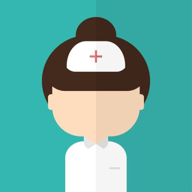 Hemşire illüstrasyon