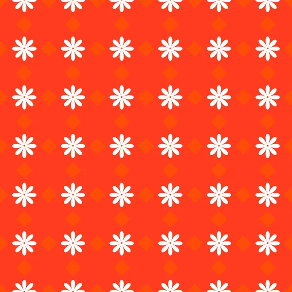 Motif floral sans couture — Image vectorielle