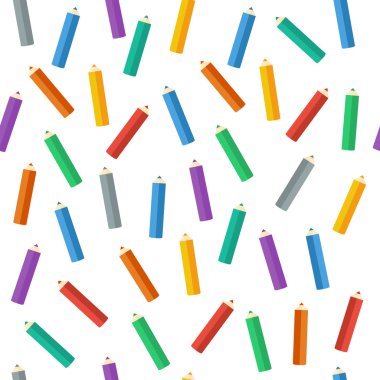 renkli kalemler. arka plan.