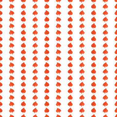 Dikişsiz desen renkli sonbahar yaprakları