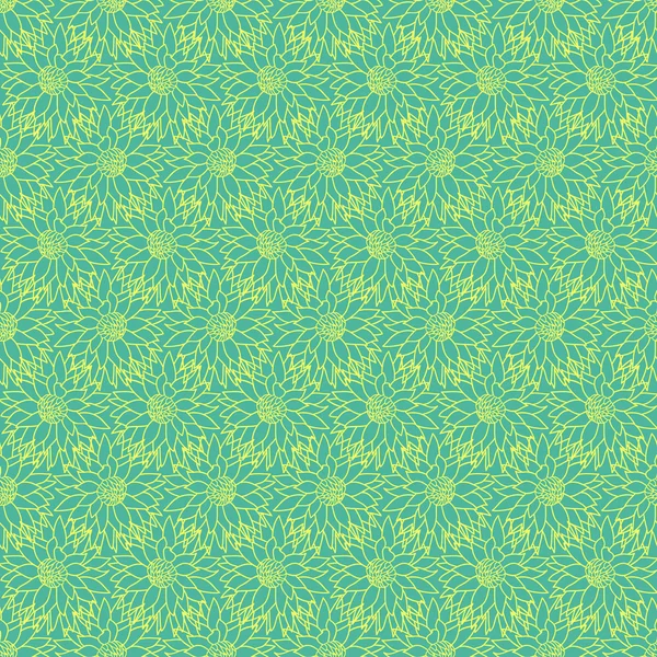 Patrón sin costura floral — Vector de stock