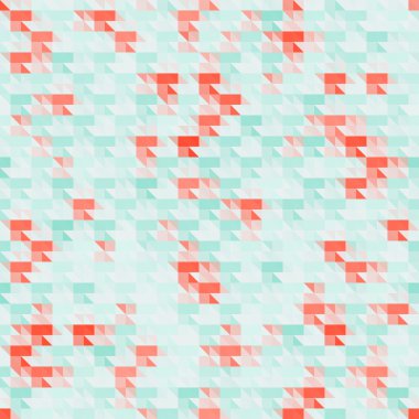 üçgenler ile arka renkli geometrik plan. vektör çizim.