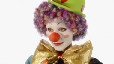komik palyaço balon kadar üfleme