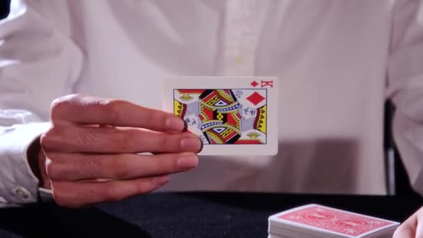 Sleight of hand — Stockvideo