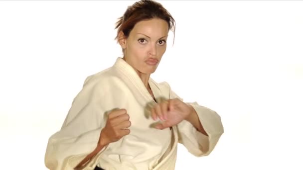 karate nő