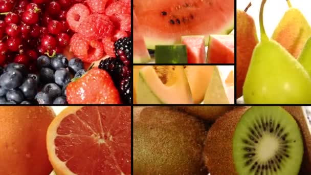 Frutta da vicino — Video Stock