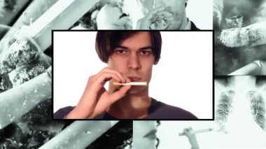 sigarayı bırakmak, kolaj