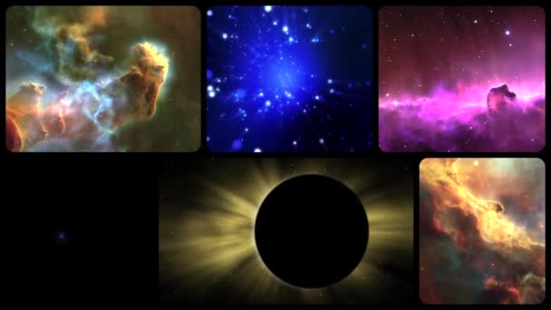 Poema dell'universo — Video Stock