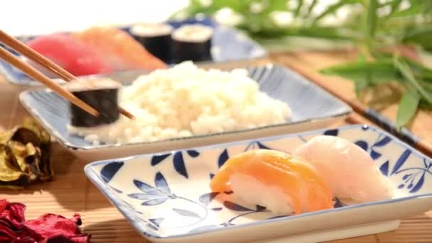 Sushi — Wideo stockowe