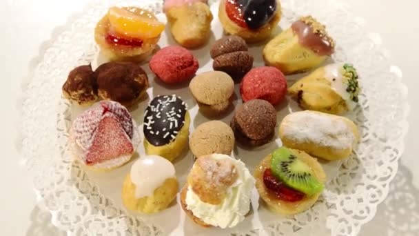 Pasticceria italiana — Video Stock