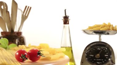 çeşitli makarna türleri